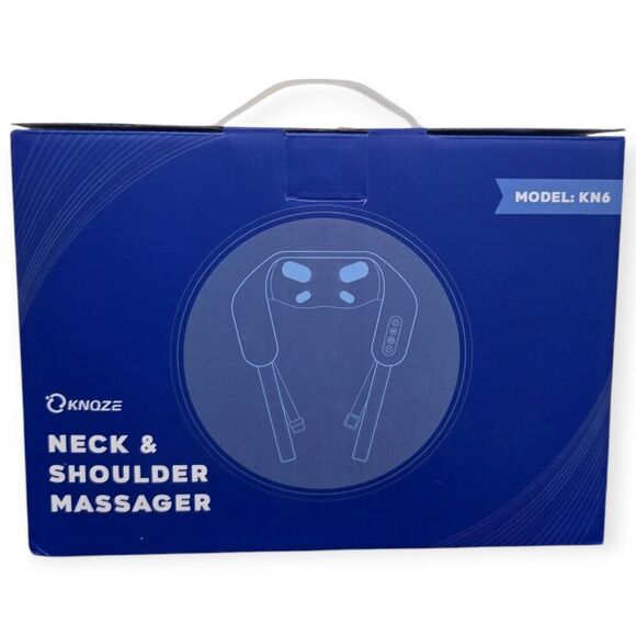 NEW IN BOX KNQZE Deep Tissue 4D Neck Shoulder Kneading Massager with Heat KN6 - Picture 2 of 5